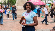 Mujeres impulsan su empoderamiento económico en la Gran Feria de Mujeres Emprendedoras