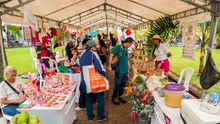 Mujeres impulsan su empoderamiento económico en la Gran Feria de Mujeres Emprendedoras