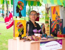 Mujeres impulsan su empoderamiento económico en la Gran Feria de Mujeres Emprendedoras