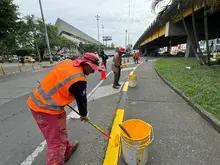 ¡Sin parar! Secretaría de Infraestructura despliega 20 cuadrillas para recuperar vías durante el Día de la Movilidad Sostenible
