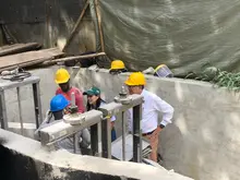 Planta de Tratamiento de Aguas Residuales (PTAR) en El Plan, corregimiento La Buitrera