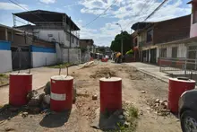 Comunidad de Villacolombia celebra el inicio de obras viales tras años de espera