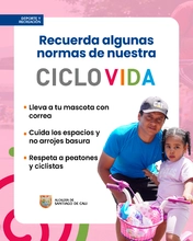 La Ciclovida conecta, mueve y une con amor y amistad
