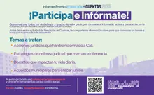 Banner Principal de la Rendicion de Cuentas