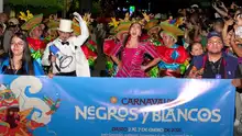 La alegría del Carnaval de Negros y Blancos se tomó el centro histórico de Cali en la Semana de la Biodiversidad 