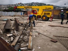 Así avanza la recuperación de la galería de Siloé