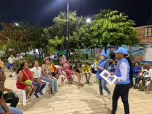 El ‘Comadreo de la Cultura Ciudadana’ llegó al Bulevar de Oriente