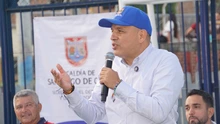 Alcaldía de Cali presentó la renovada cancha múltiple de San Judas