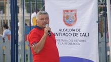 Alcaldía de Cali presentó la renovada cancha múltiple de San Judas