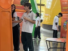 Inspirando a futuros científicos, los alumnos de la Normal Superior  Farallones vuelan al planetario Yawa