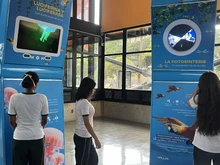 Inspirando a futuros científicos, los alumnos de la Normal Superior  Farallones vuelan al planetario Yawa