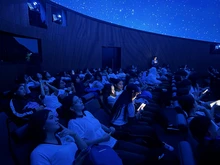 Inspirando a futuros científicos, los alumnos de la Normal Superior  Farallones vuelan al planetario Yawa