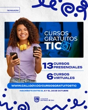 Alcaldía de Cali lanza el último ciclo de Cursos Gratuitos TIC de 2025
