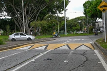 Movilidad Distrital verificó la instalación de nuevos reductores de velocidad: contribuirán a disminuir la siniestralidad vial en un 30 o 40%