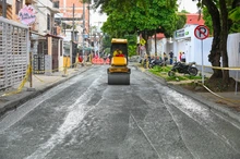 Con obras en Villacolombia, Alcaldía de Alejandro Eder recupera las vías de Cali