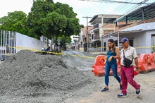 Con obras en Villacolombia, Alcaldía de Alejandro Eder recupera las vías de Cali