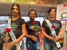Candidatas al Reinado Nuestra Belleza Trans visitaron CaliDiversidad y dialogaron sobre inclusión y equidad en Santiago de Cali