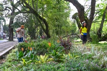 120 jardines embellecen las riberas del río Cali