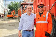 Alcalde Alejandro Eder lidera recuperación vial con más de 50 frentes de obra en Cali