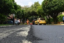 Alcalde Eder supervisa recuperación de la nueva vía de la Calle 9C con Carrera 54, que pronto estará lista