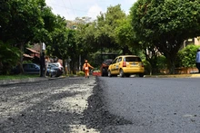 Alcalde Eder supervisa recuperación de la nueva vía de la Calle 9C con Carrera 54, que pronto estará lista
