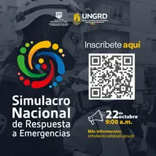 Santiago de Cali mide sus capacidades con el ‘Simulacro Nacional de Respuestas a Emergencias 2025’