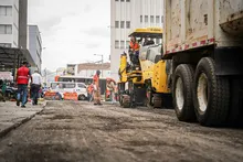 Comunidad del centro celebra inicio de  vía en El Calvario que llevaba décadas de abandono