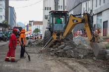 Alcaldía de Cali inició recuperación de vías aledañas al Búnker de la Fiscalía