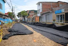 Alcalde Eder revisó los avances de la Ruta de la Salsa, que entra en su fase clave en el barrio Obrero