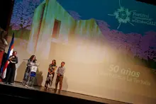 Con Teatro Municipal lleno se dio inicio a la gala inaugural del Festival Internacional de Cine de Cali 2025