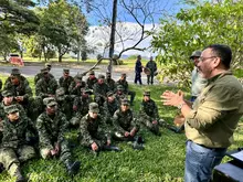 Soldados del Batallón Pichincha se convierten en guardianes de la biodiversidad