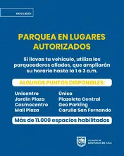 ¡Tome nota! Estos son los cierres y desvíos por los conciertos de Shakira en Cali