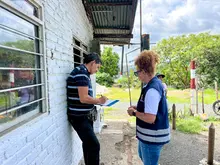 Habitantes de la comuna 1, se unieron para identificar sus predios en la base  catastral y contribuir con la recuperación de Cali