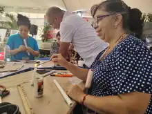 Instrumentos y saberes ancestrales cautivaron al público en la Feria del Libro de Cali, en su segundo día