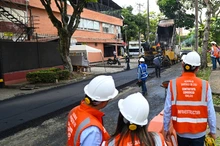La estrategia ‘Invertir para Crecer’ llegó al sur de la ciudad para mejorar la movilidad y la seguridad vial de los caleños