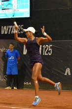En el ‘WTA de Tenis’ del Club Farallones, el duelo de colombianas  fue para la caleña Yuliana Lizarazo