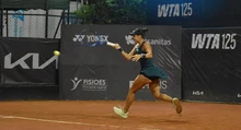 En el ‘WTA de Tenis’ del Club Farallones, el duelo de colombianas  fue para la caleña Yuliana Lizarazo