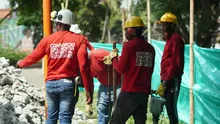 Cancha del barrio La Rivera comenzó a ser recuperada gracias a obras con presupuesto participativo