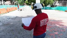 Cancha del barrio La Rivera comenzó a ser recuperada gracias a obras con presupuesto participativo