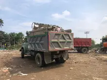  residuos de construcción y demolición en la Estación de Transferencia de la 50