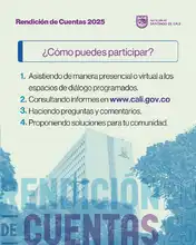 Bienestar Social rendirá cuentas a la comunidad este 28 de noviembre