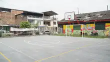 Cancha múltiple del barrio El Jardín se renueva con recursos de ‘Invertir para Crecer’
