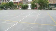 Cancha múltiple del barrio El Jardín se renueva con recursos de ‘Invertir para Crecer’