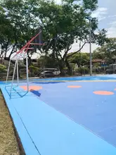 Cancha múltiple del barrio El Jardín se renueva con recursos de ‘Invertir para Crecer’