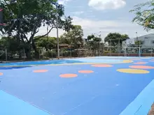 Cancha múltiple del barrio El Jardín se renueva con recursos de ‘Invertir para Crecer’