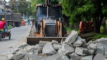 Se iniciaron las obras de cicloinfraestructura en la carrera 1D entre calles 44 y 73