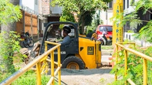 Se iniciaron las obras de cicloinfraestructura en la carrera 1D entre calles 44 y 73