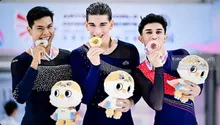 Patinadores artísticos caleños le dieron oro, plata y bronce a Colombia en el ‘Mundial de China’ 