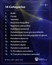 Alcaldía de Cali abre la convocatoria para los Premios de  Periodismo Alfonso Bonilla Aragón 2025