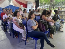 Docentes y estudiantes lideran la transformación lectora en la carpa de la Secretaría de Educación en la Feria Internacional del Libro de Cali – 2025